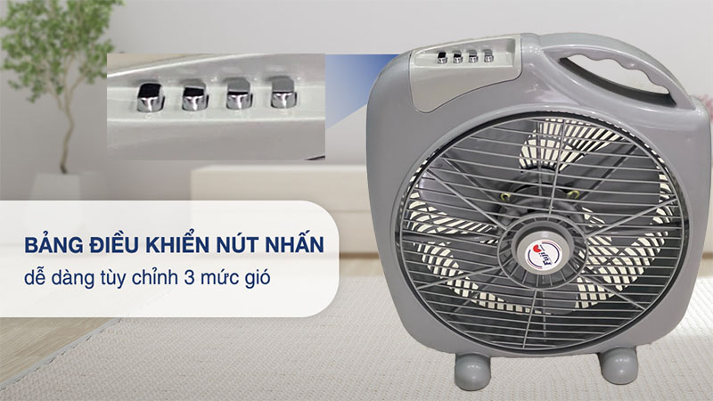 Quạt hộp tản gió Fuji F-LSA20(W) - Hàng chính hãng