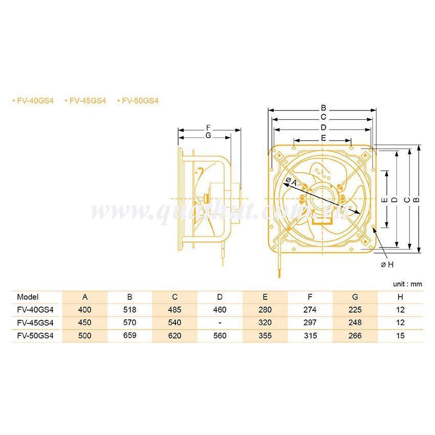Quạt hút âm trần Panasonic FV-32CH9 - Hàng chính hãng