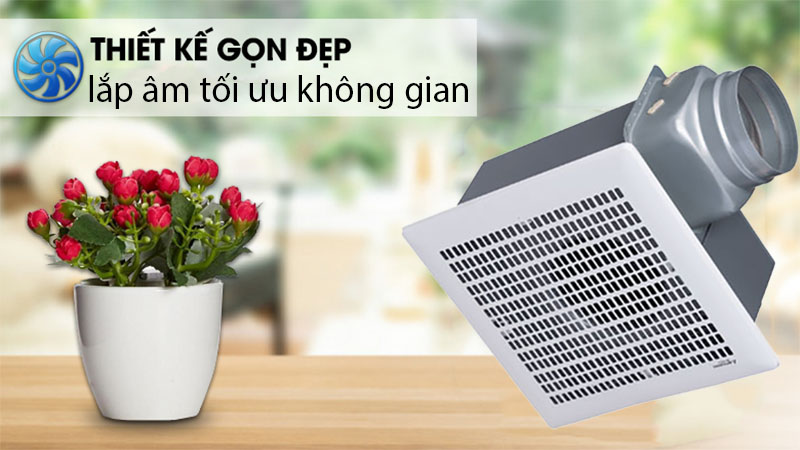 Quạt hút âm trần có ống dẫn Mitsubishi VD-20ZP4T3 - Hàng chính hãng