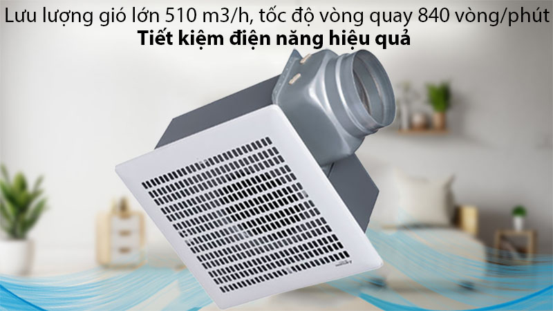 Quạt hút âm trần có ống dẫn Mitsubishi VD-20ZP4T3 - Hàng chính hãng