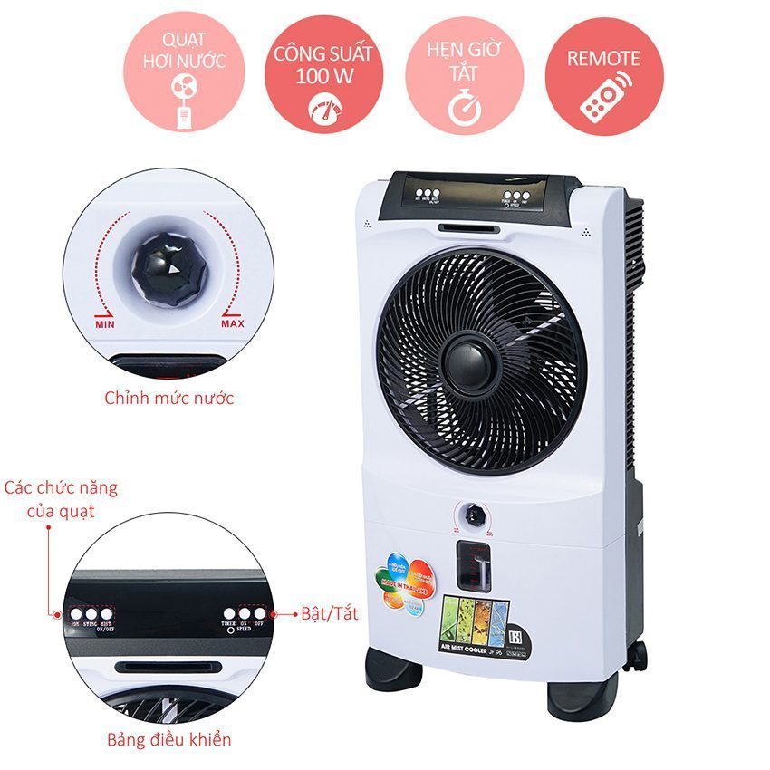 Quạt hơi nước Boss JF96 - Hàng chính hãng