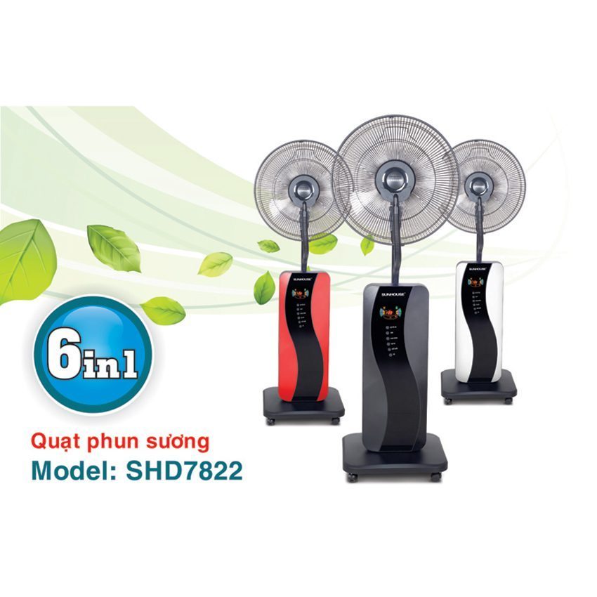 Quạt phun sương Sunhouse SHD7822 - Hàng chính hãng