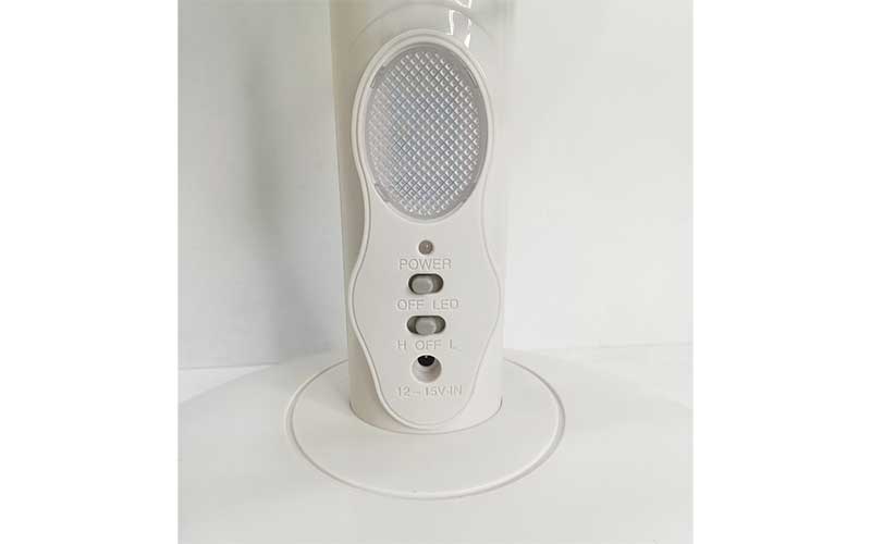 Quạt sạc năng lượng mặt trời Honjianda HJD-8116NL - Hàng chính hãng