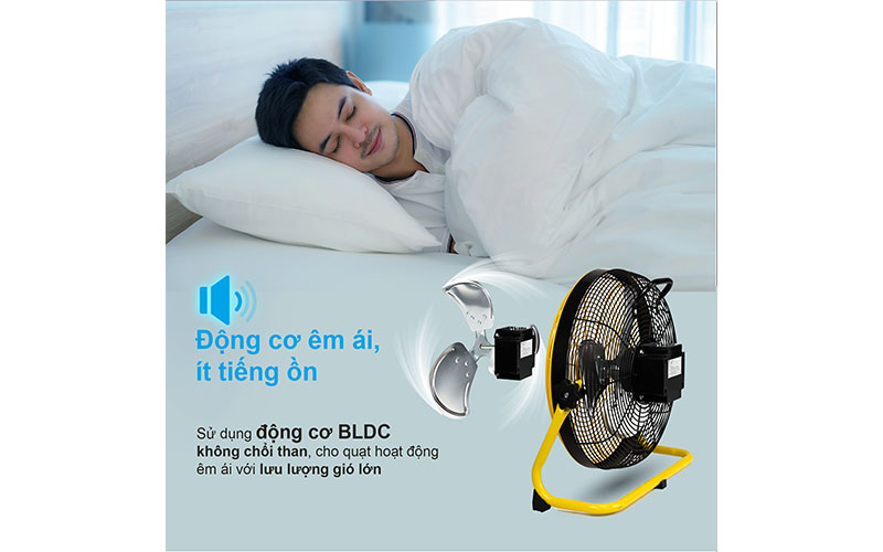 Quạt sạc tích điện AC ARF01D123 - Hàng chính hãng