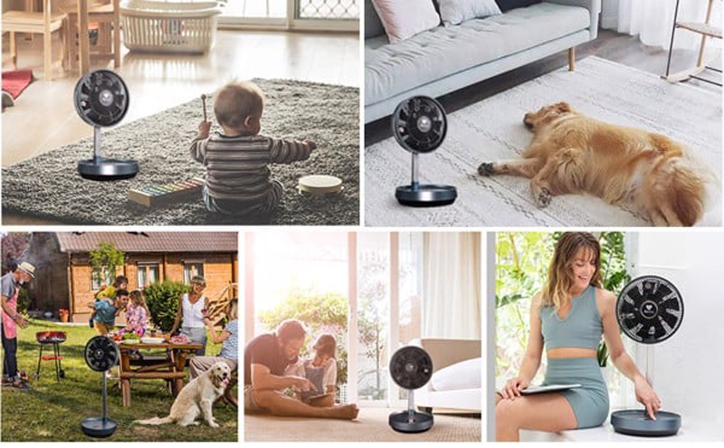 Quạt sạc tích điện Airdog F10 - Hàng chính hãng