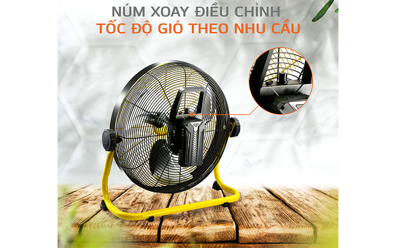Quạt sàn tích điện Unie UE-880 - Hàng chính hãng