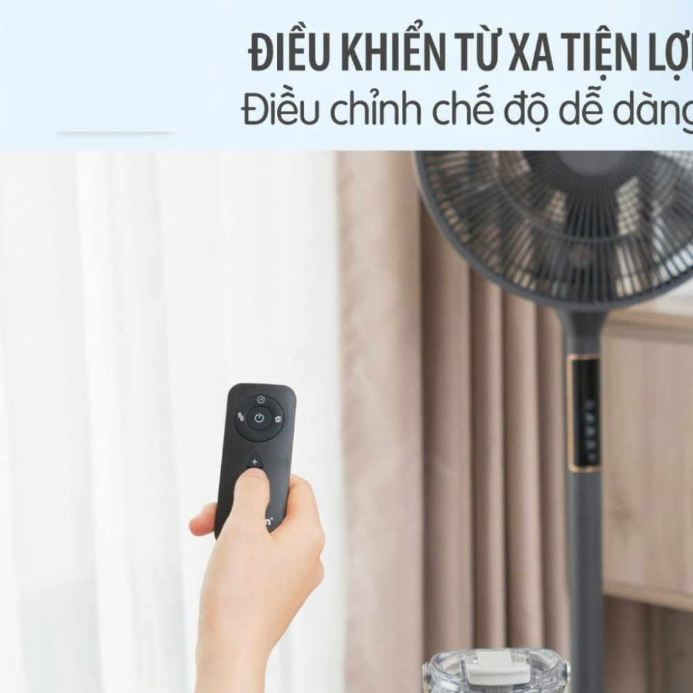 Quạt tuần hoàn không khí 360 độ Kalpen F12 - Hàng chính hãng