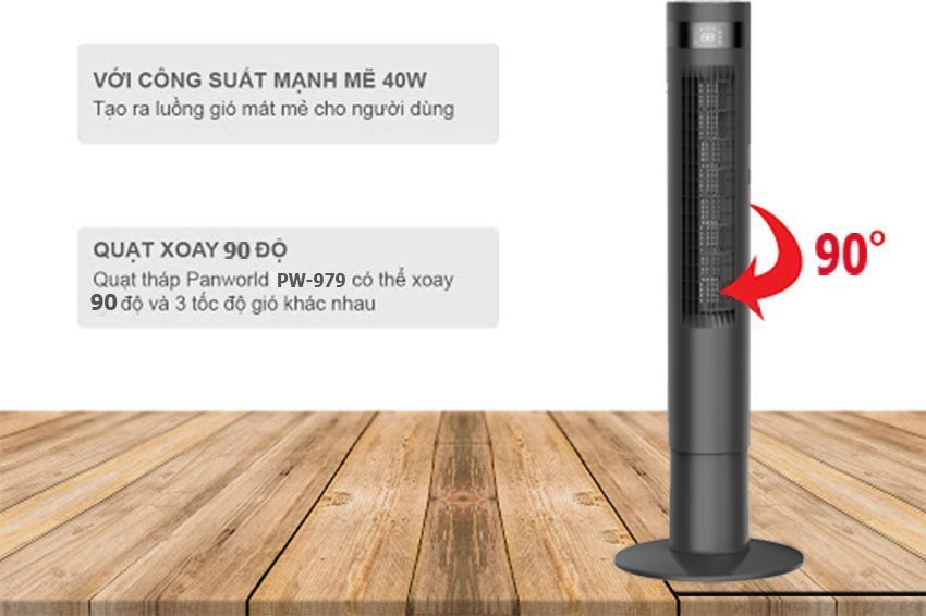 Quạt tháp Panworld PW-979 - Hàng chính hãng