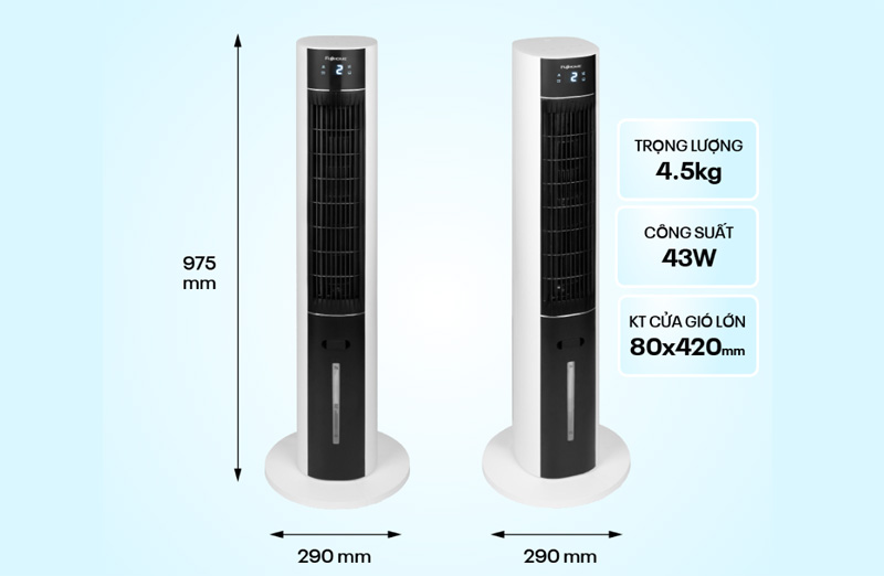 Quạt tháp Fujihome AC-18LE - Hàng chính hãng