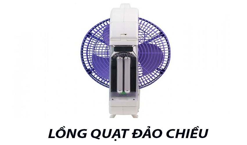Quạt tích điện 2 bình Kentom KT-9200 - Hàng chính hãng