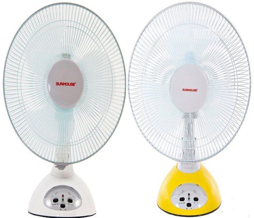 Quạt tích điện Sunhouse SH712 - Hàng chính hãng