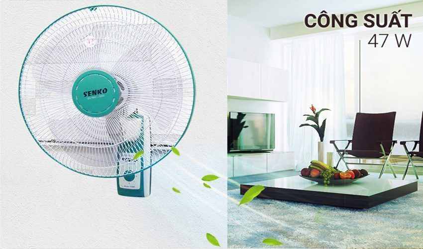 Quạt treo tường Senko TC826A - Hàng chính hãng