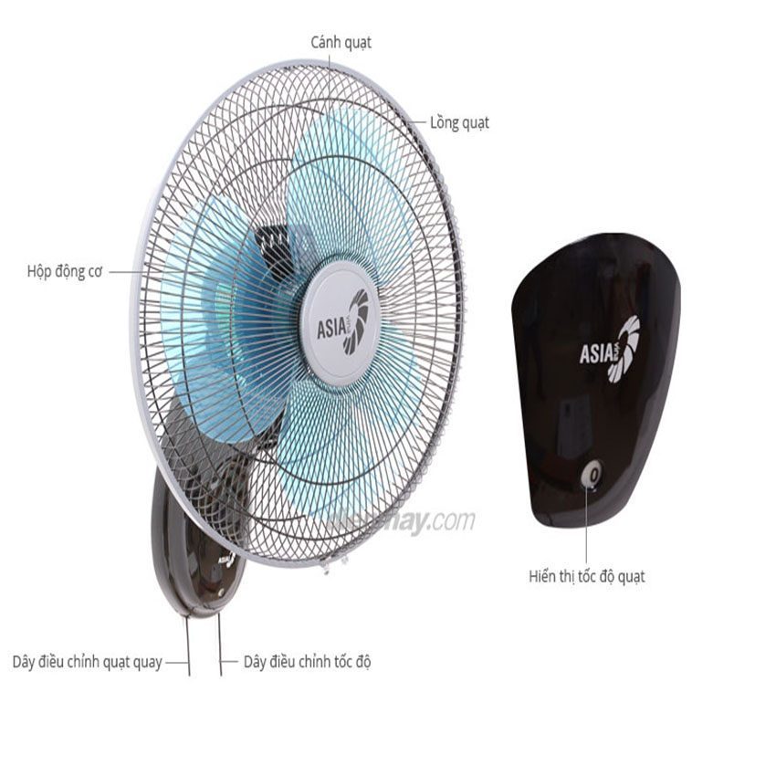 Quạt treo 2 dây Asia L16015 - Hàng chính hãng