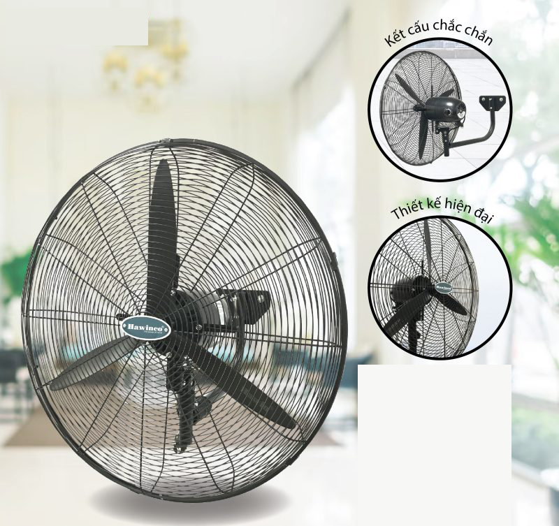 Quạt treo công nghiệp Hawin HW-750 - Hàng chính hãng