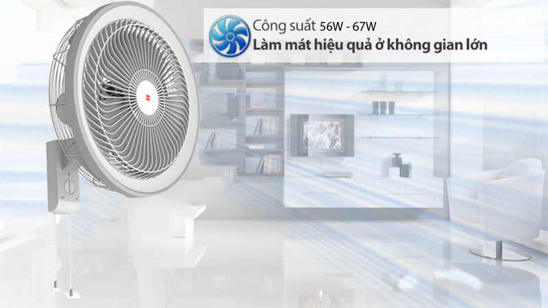Quạt treo tường KDK YU50X - Hàng chính hãng