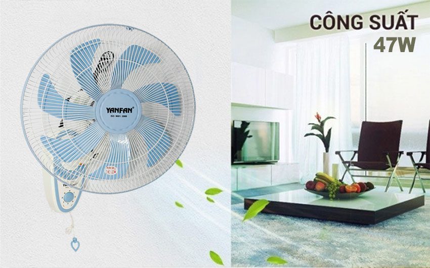 Quạt treo tường YanFan T1422 - Hàng chính hãng