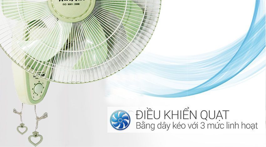 Quạt treo tường YanFan T1488 - Hàng chính hãng