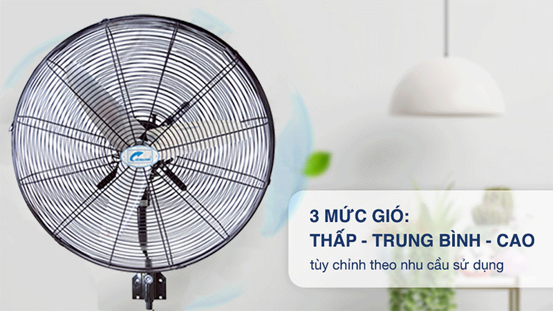 Quạt treo tường công nghiệp Ching Hai W24-3T - Hàng chính hãng
