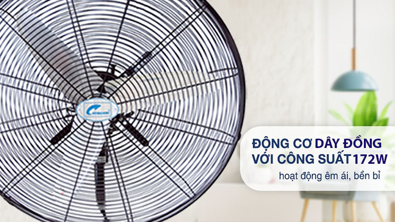 Quạt treo tường công nghiệp Ching Hai W24-3T - Hàng chính hãng