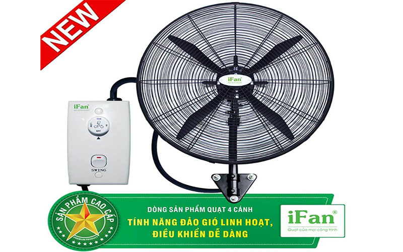 Quạt công nghiệp treo tường iFan NB-50 PLUS - Hàng chính hãng