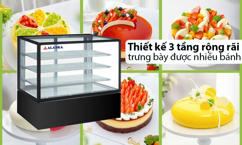 Quầy bánh Alaska G-600LH3 - Hàng chính hãng