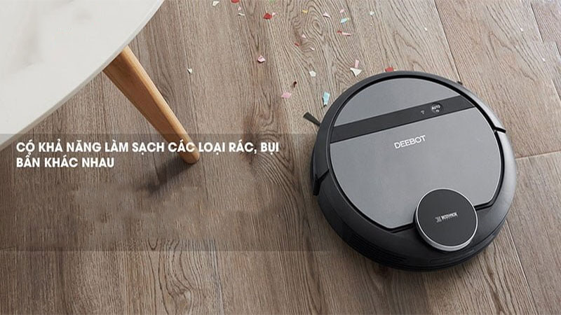 Robot hút bụi lau nhà Ecovacs DE53 - Hàng chính hãng