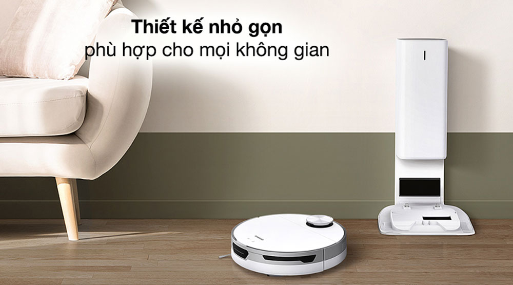 Robot hút bụi Samsung Jet Bot+ VR30T85513W  - Hàng chính hãng