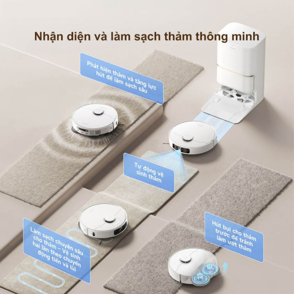 Robot hút bụi lau nhà Dreame L30S Ultra  - Hàng chính hãng