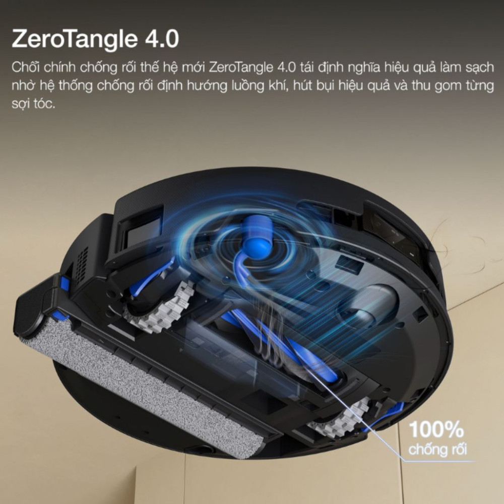 Robot hút bụi lau nhà Ecovacs Deebot T90 Pro Omni - Hàng chính hãng