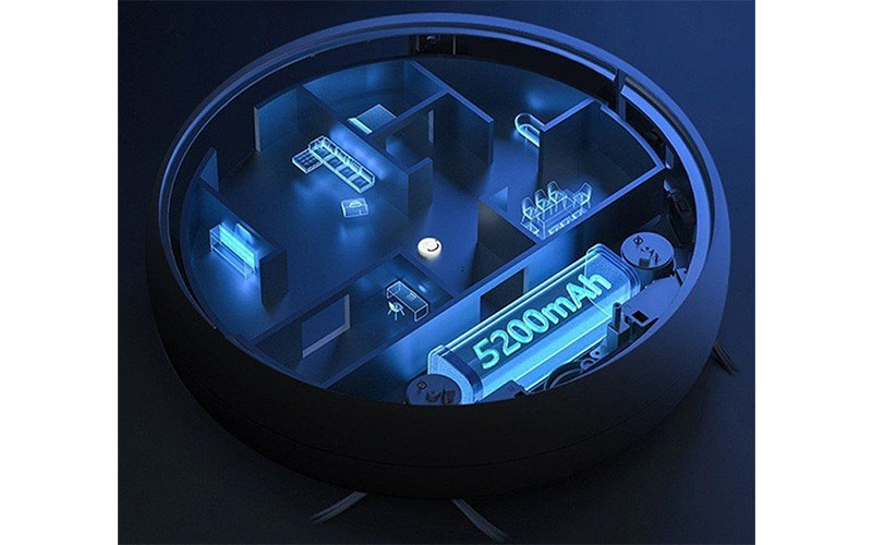 Robot hút bụi lau nhà Rapido Hecquyn Extra - Hàng chính hãng