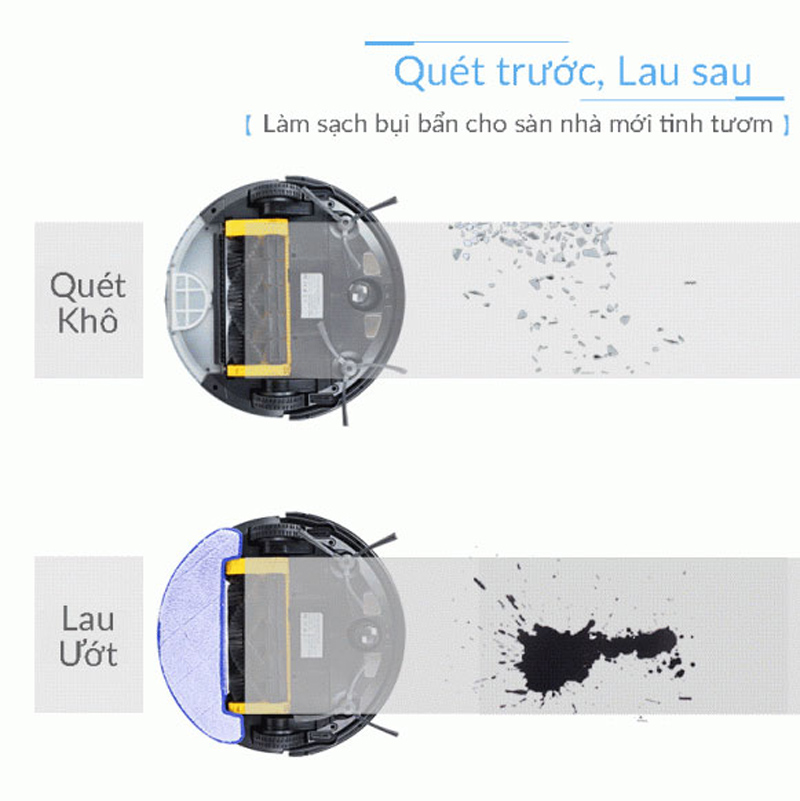 Robot hút bụi lau nhà Ultty SKJRB01X - Hàng chính hãng