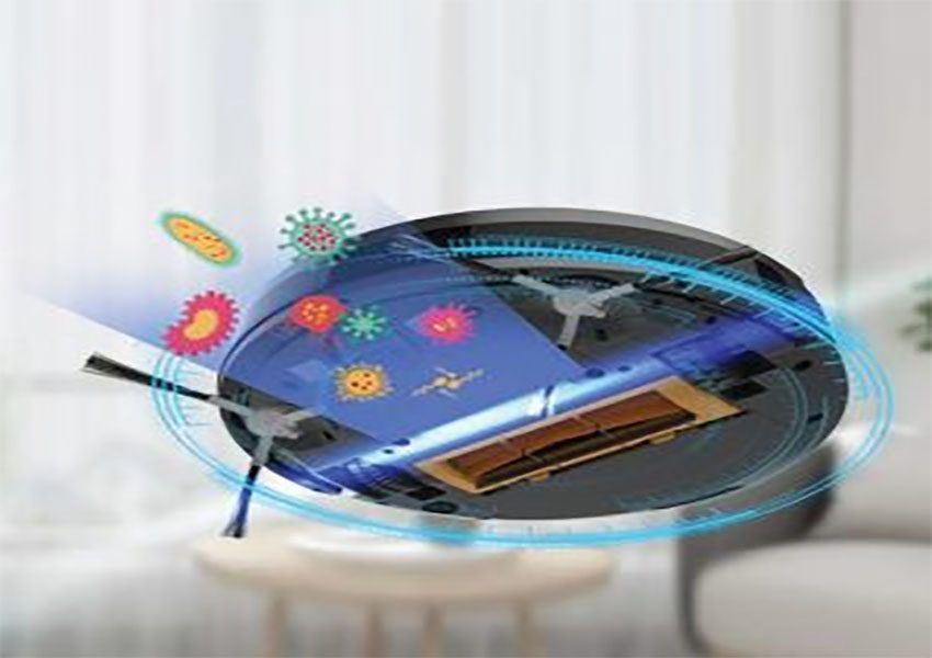 Robot hút bụi và lau nhà Rapido RR8 - Hàng chính hãng