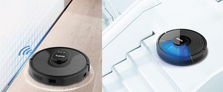 Robot hút bụi và lau nhà Rapido RR8 - Hàng chính hãng