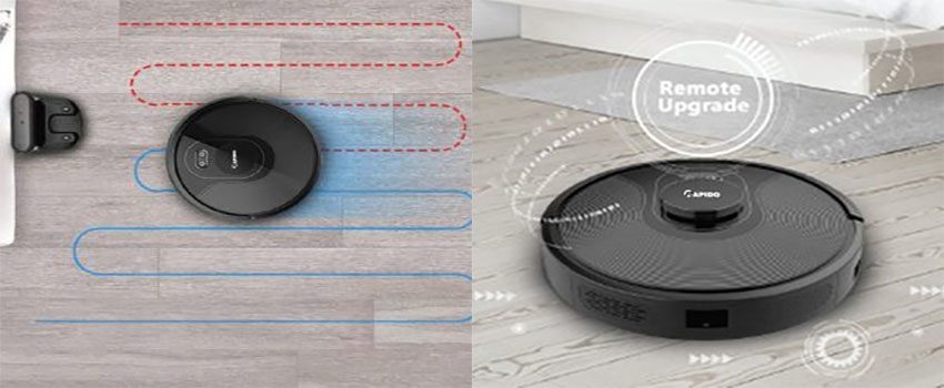 Robot hút bụi và lau nhà Rapido RR8 - Hàng chính hãng