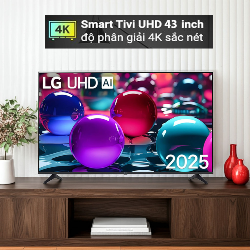 Smart TV UHD AI 4K 43 inch LG 43UA7350PSB - Hàng chính hãng