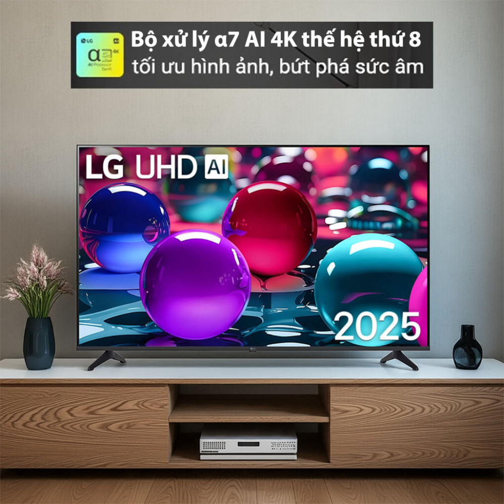Smart TV UHD AI 4K 43 inch LG 43UA7350PSB - Hàng chính hãng