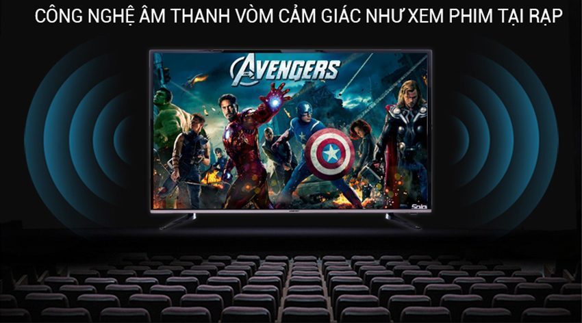 Smart tivi Asanzo 43AS510 - Hàng chính hãng