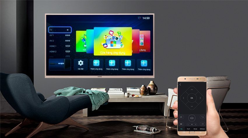 Smart Tivi Asanzo 55AU8000 - Hàng chính hãng