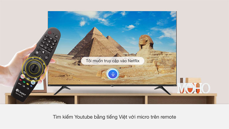 Smart Tivi Casper 4K 55 inch 55UW6000 - Hàng chính hãng