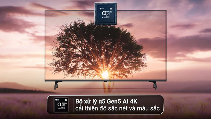 Smart tivi LG 4K 43 Inch 43UQ7050PSA - Hàng chính hãng