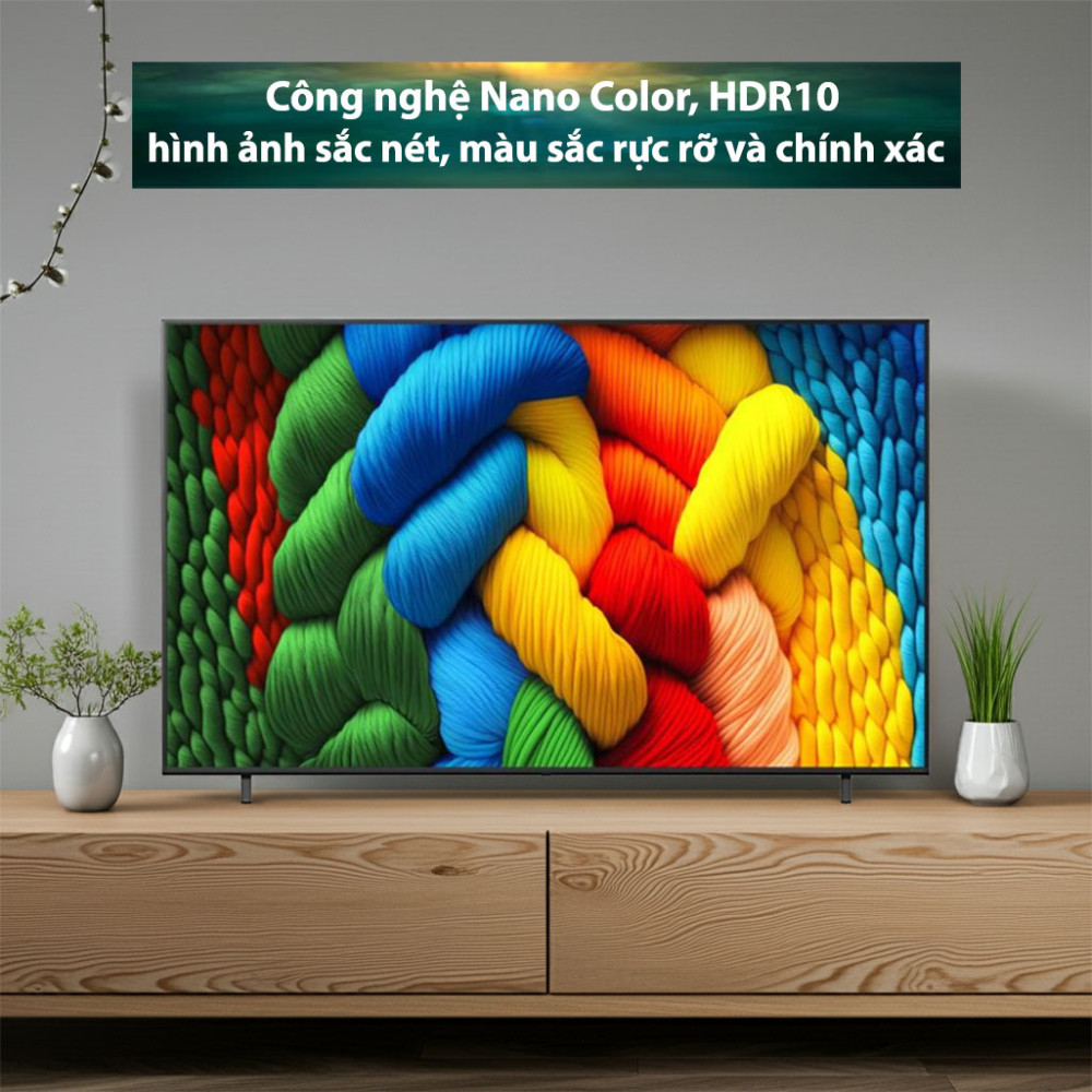 Smart Tivi NanoCell LG AI 4K 86 inch 86NANO80ASA - Hàng chính hãng