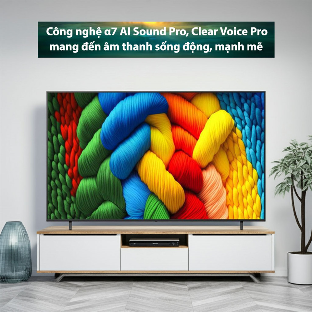 Smart Tivi NanoCell LG AI 4K 86 inch 86NANO80ASA - Hàng chính hãng