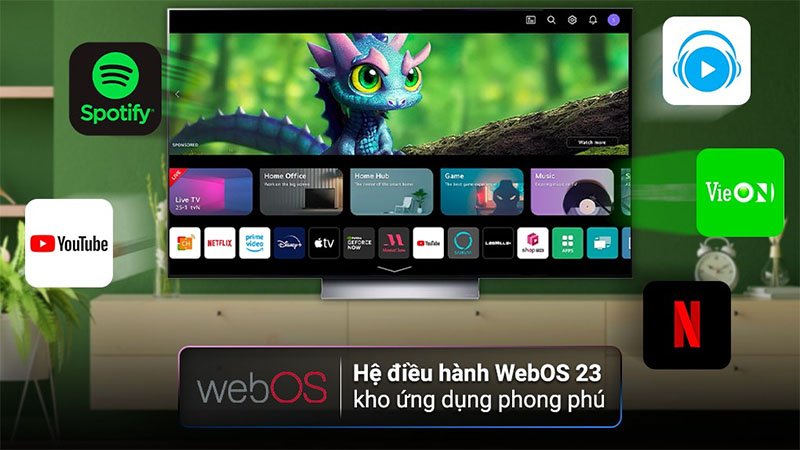 Smart Tivi OLED LG 4K 48 inch OLED48C3PSA - Hàng chính hãng
