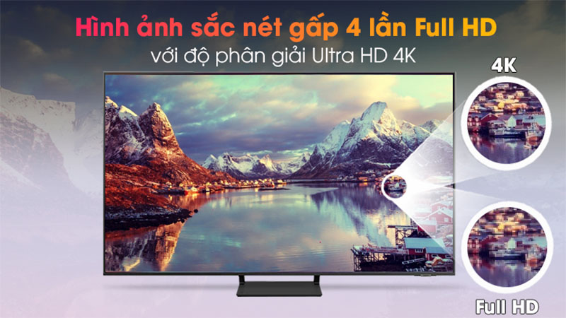 Smart Tivi QLED 4K 65 inch Samsung QA65Q65AAKXXV - Hàng chính hãng