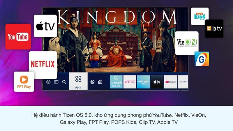 Smart Tivi QLED 4K 65 inch Samsung QA65Q65AAKXXV - Hàng chính hãng