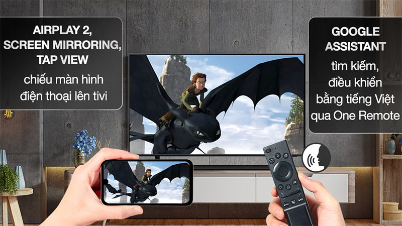 Smart Tivi QLED 4K 43 inch Samsung 43Q60BA - Hàng chính hãng