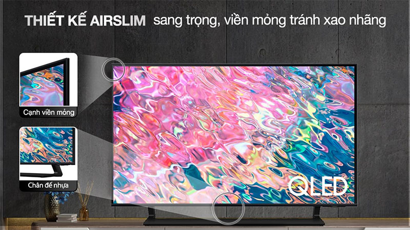 Smart Tivi QLED 4K 50 inch Samsung QA50Q60B - Hàng chính hãng