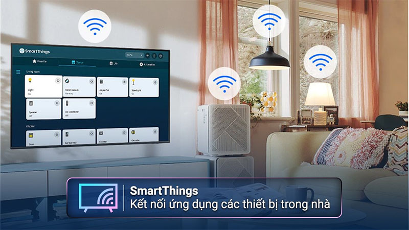 Smart Tivi QLED 4K 75 inch Samsung QA75Q70C - Hàng chính hãng