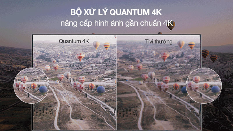 Smart Tivi QLED 4K 85 inch Samsung QA85Q60B - Hàng chính hãng