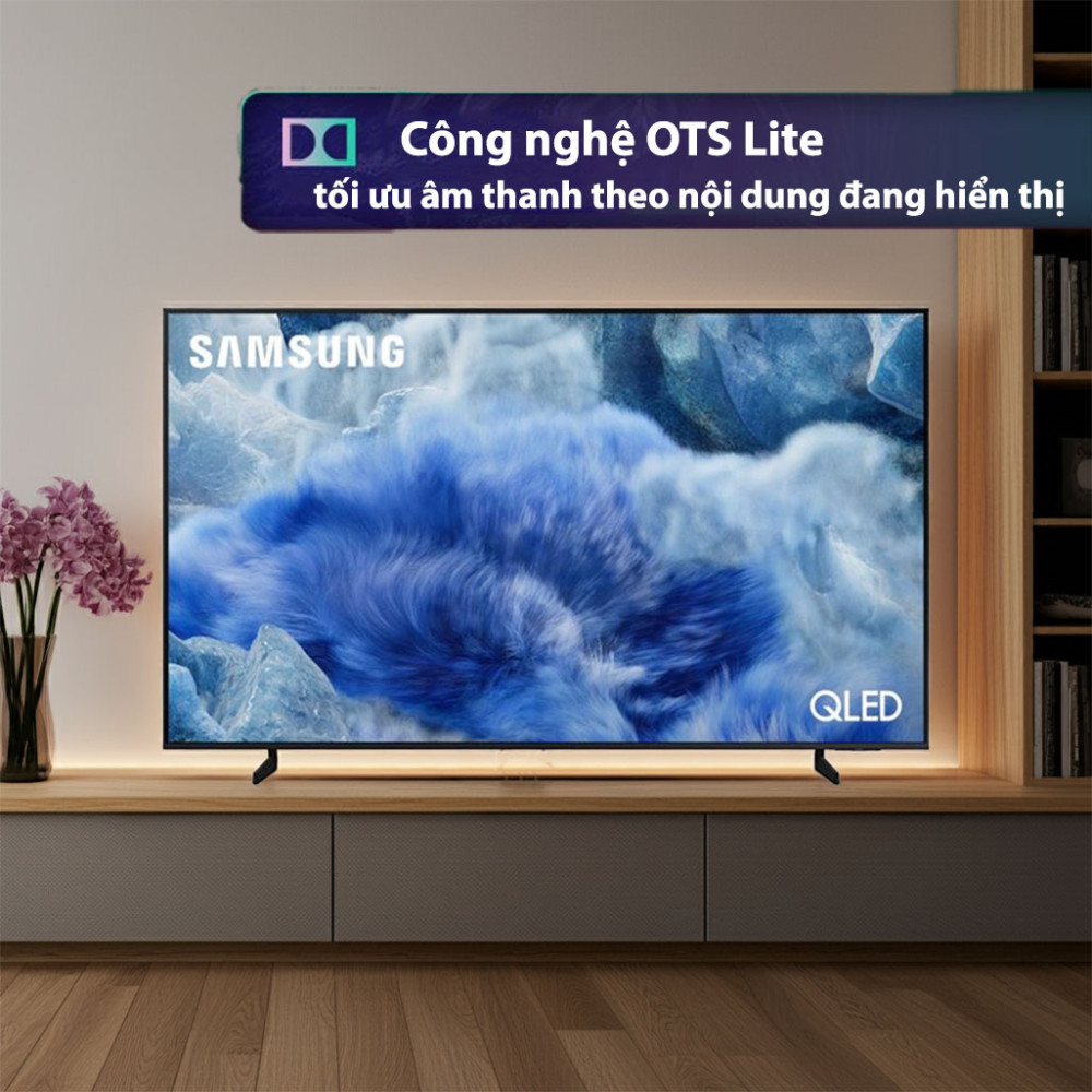 Smart Tivi QLED Samsung AI 4K 75 inch QA75Q8FA - Hàng chính hãng